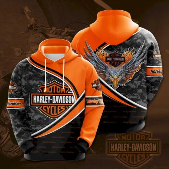 Discover Harley Racing Davidson 3D Hoodie