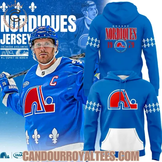 Discover Colorado Avalanche Nordique 3D All Over Printed Hoodie