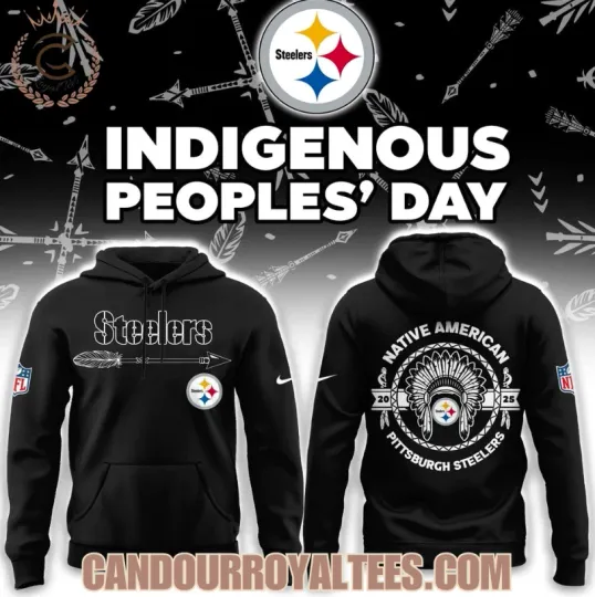 Discover Pittsburgh Steeler Indigenous Peoples Day 2025 3D Hoodie