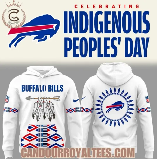 Discover Buffalo Bill Indigenous People 3D All Over Printed Hoodie