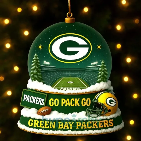 Discover Green Bay Football Team Packerss Christmas Ornament Gift Decor