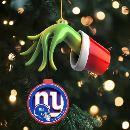 Discover New York Football Team Giantss Christmas Ornament Gift Decor