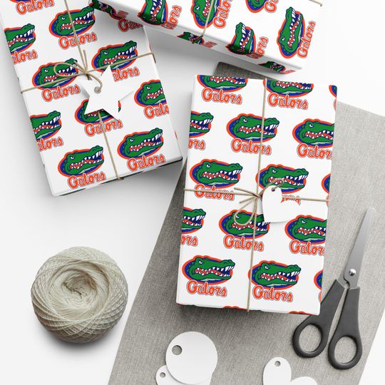 Discover University of Florida Gators Wrapping Paper: Matte or Satin Finish