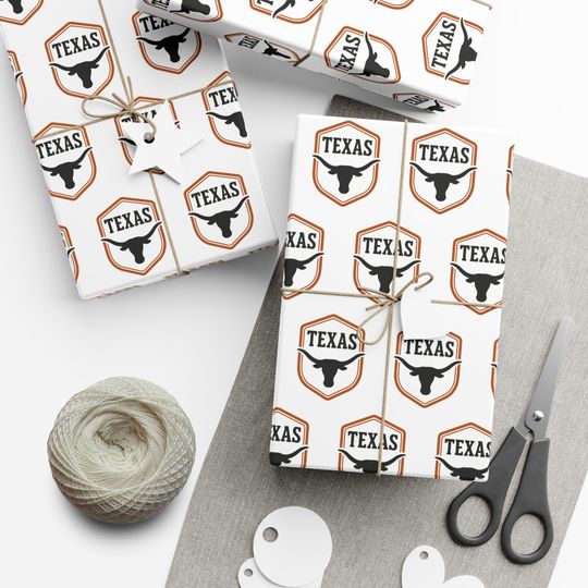 Discover Texas Longhorns Gift Wrap: Celebrations, Party Decor
