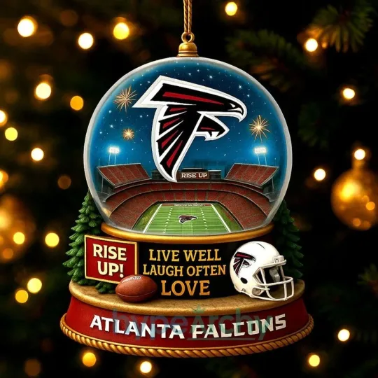 Discover Personalized Atlanta Football Team Falconss Christmas Ornament Gift Decor