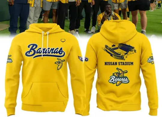 Discover Savannah Bananas Hoodie For Unisex YELLOW 3D S-5XL DO2533
