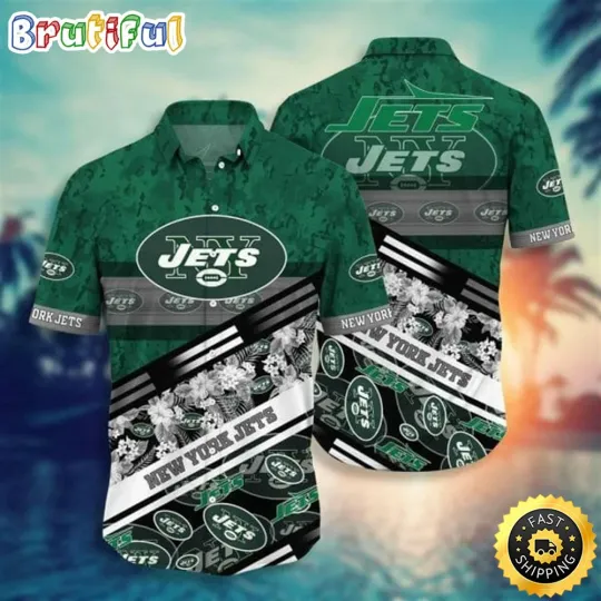 Discover New York Football Team NY Jetss Hawaiian Shirt