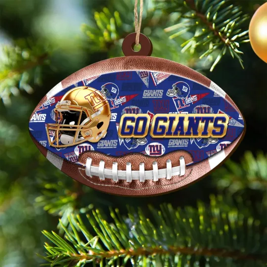 Discover New York Football Team Giantss Christmas Ornament Gift Decor