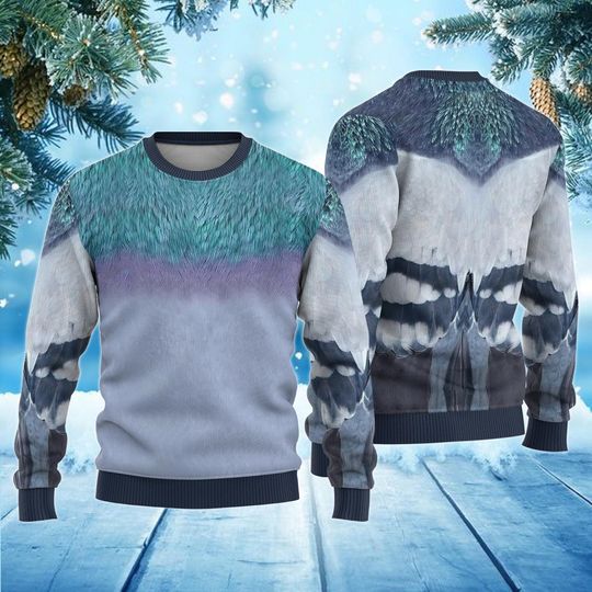 Discover Pigeon Cosplay Ugly Christmas Sweater, Bird Holiday Sweatshirt, Xmas Gift