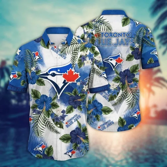 Discover Toronto Baseball Team Blue Jayss Hawaiian Shirt