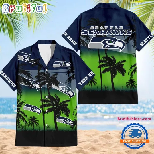 Discover Seattle Football Team Seahawkss Hawaiian Shirt