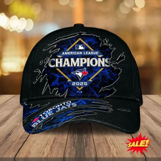 Discover Toronto Blue Jay 2025 American League Champions Classic Cap