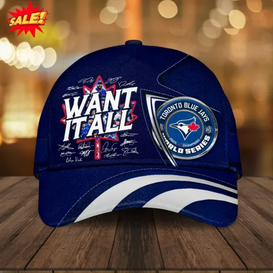 Discover Toronto Blue Jay 2025 American League Champions Classic Cap