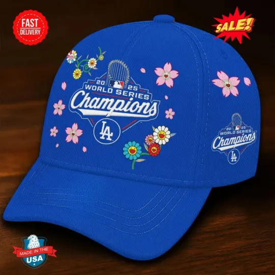 Discover Los Angeles Dodger 2025 World Series Champions Cap