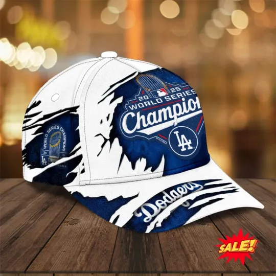 Discover Los Angeles Dodger 2025 World Series Champions Classic Cap