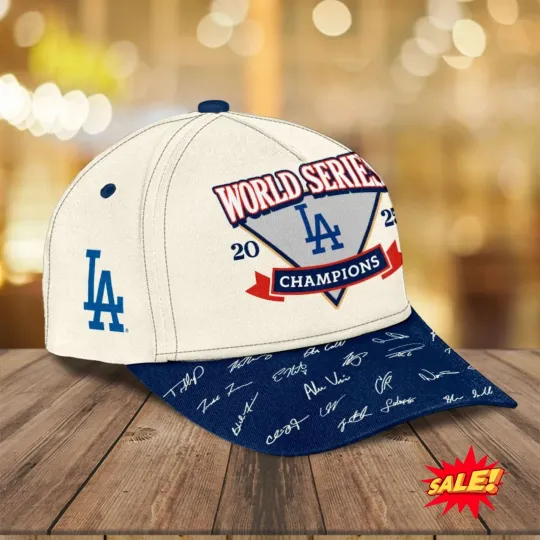Discover Los Angeles Dodger 2025 World Series Champions Classic Cap