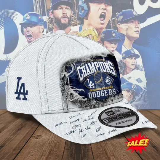 Discover Los Angeles Dodger 2025 World Series Champions Classic Cap