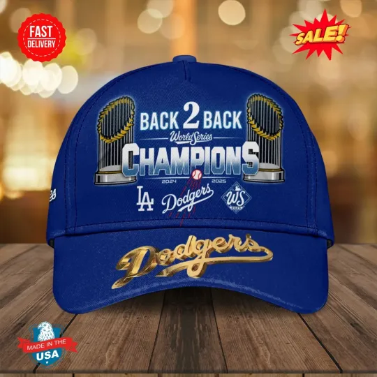 Discover Los Angeles Dodger 2025 World Series Champions Cap
