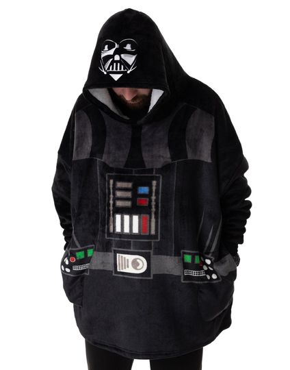 Discover Star Wars Darth Vader Fleece Hooded Blanket Christmas Hoodie for Fans