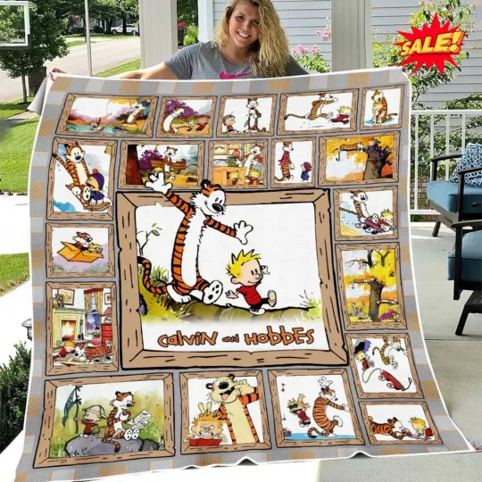 Discover Calvin And Hobbes Quilt, Calvin And Hobbes Blanket