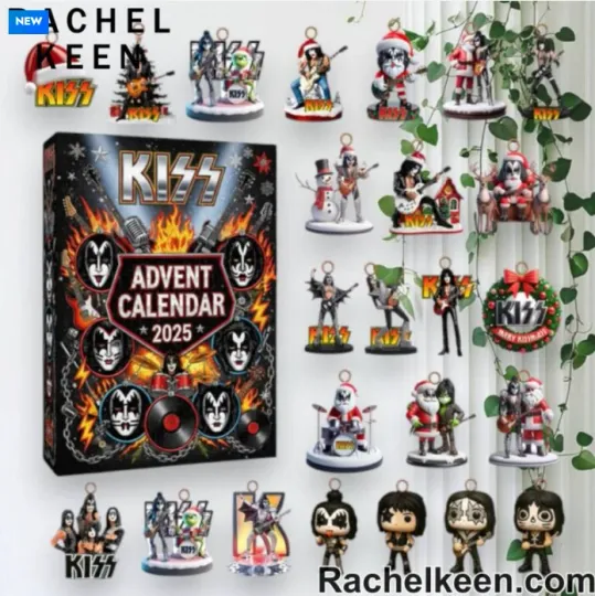 Discover Kiss American Rock Band Advent Calendar