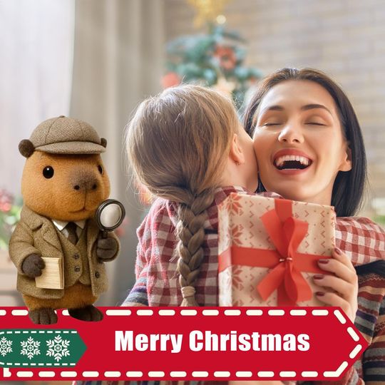 Discover 24 Days Christmas Capybara Countdown Calendar Toys Gift Ornaments Collectible 2025 Holiday Festive Home Decor For Kids Family