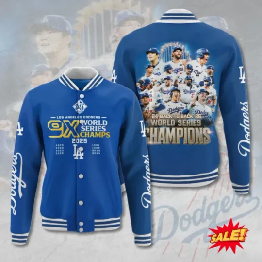 Dodgers 2025 Baseball Jacket Gift For Christmas