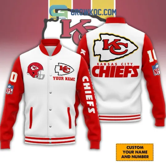 Discover Chiefs New Season Personalized Baseball Jacket Gift For Christmas