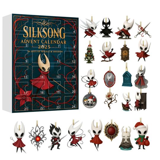 Hot New Hollow Knight  silksong Advent Calendar Christmas Atmosphere Gifts 2026 New Year 24 Days Countdown Surprise Blind Box