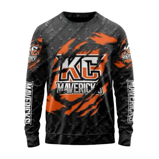 Discover Personalized Kansas City Mavericks Sweater Special Black Metal Design