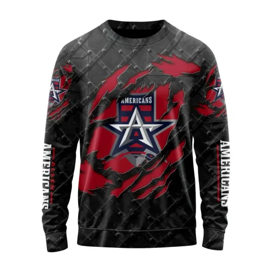 Discover Personalized Allen Americans Sweater Special Black Metal Design
