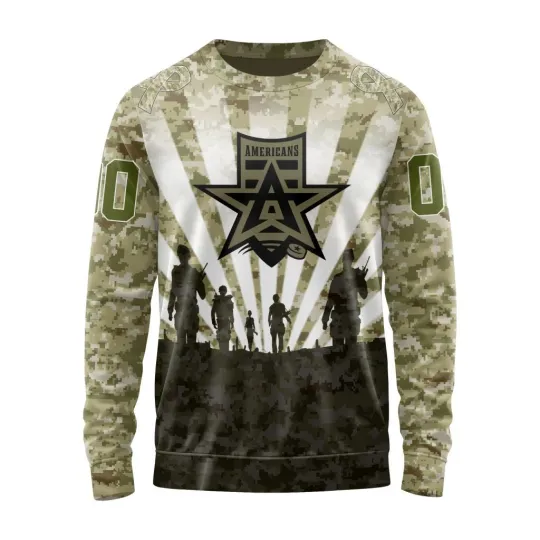 Discover Personalized Allen Americans Sweater Special Camo Military Appreciation Design
