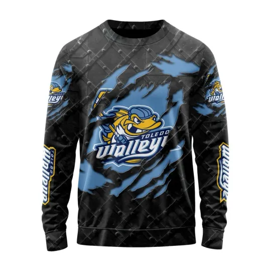 Discover Personalized Toledo Walleye Sweater Special Black Metal Design