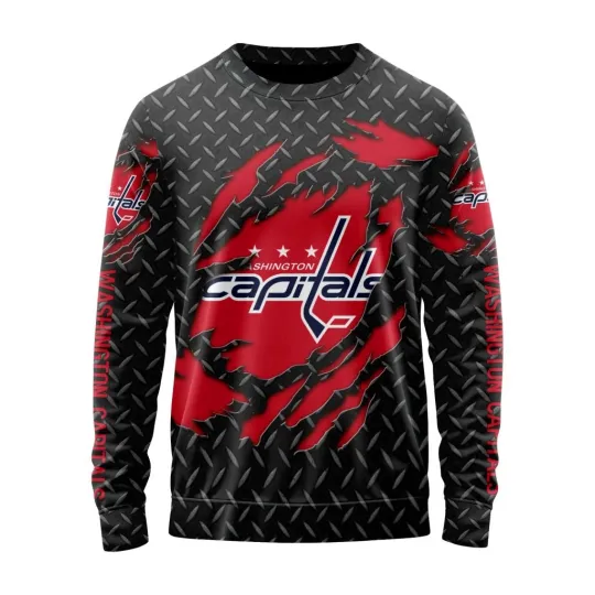 Discover Personalized Washington Capitals Sweater Special Black Metal