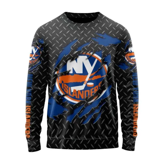 Discover Personalized New York Islanders Sweater Special Black Metal