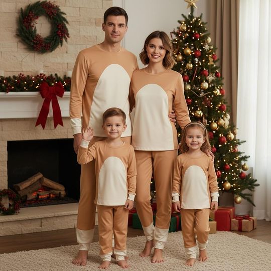 Discover Chilli Dog Cosplay Christmas Loungewear Adult Pajama Set with Dog Mom Heeler Design