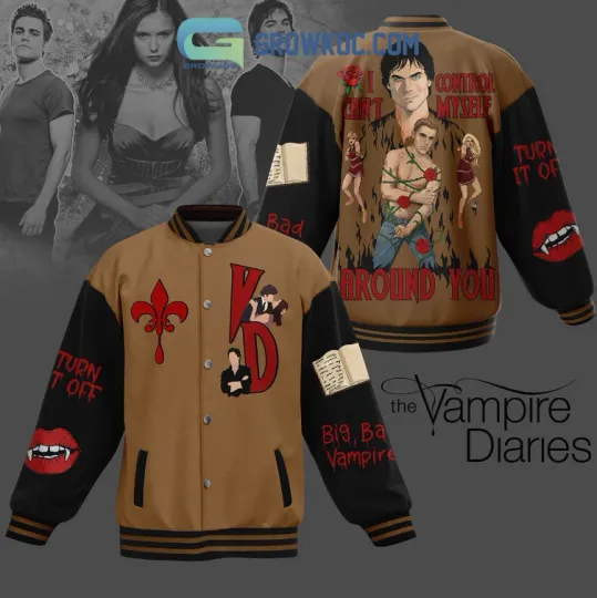 Discover The Vampires Diaries Around You Baseball Jacket Gift For Christmas