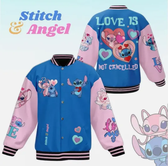 Discover Stitch New Baseball Jacket For Fan Gift For Christmas