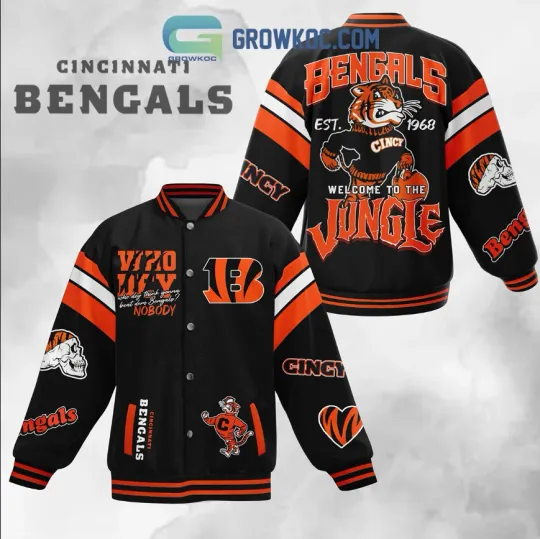Discover Bengals EST 1968 Welcome To The Jungle Baseball Jacket Gift For Christmas