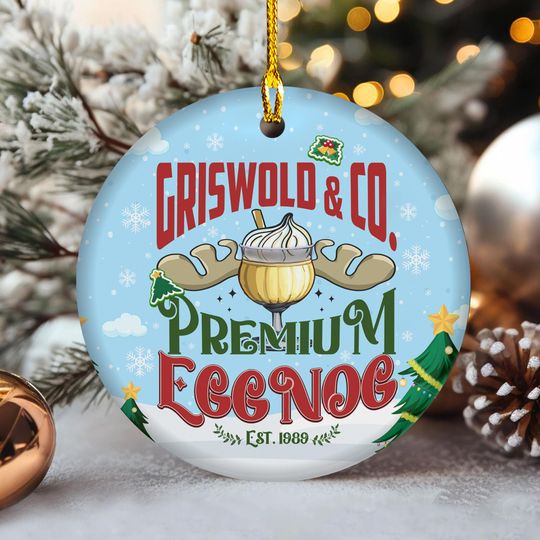 National Lampoon's Christmas Vacation Movie Ornament, Clark Griswold Plastic Ornament, Christmas Tree Hanging Decoration