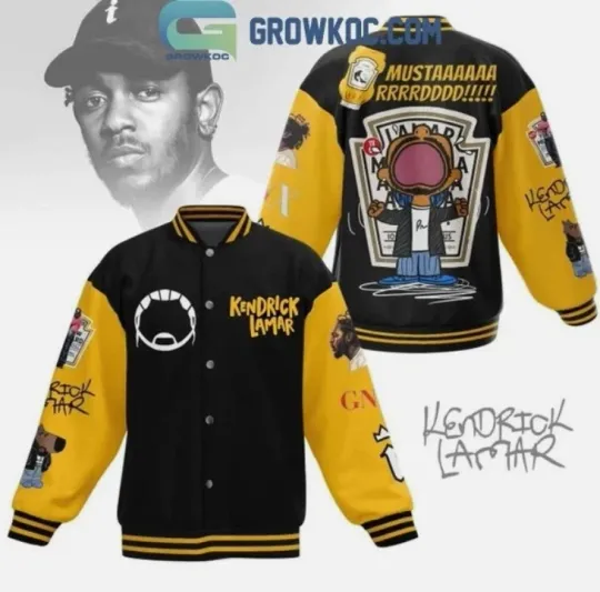 Kendrick Lamar Mustard Not Like Us Not Enough Baseball Jacket