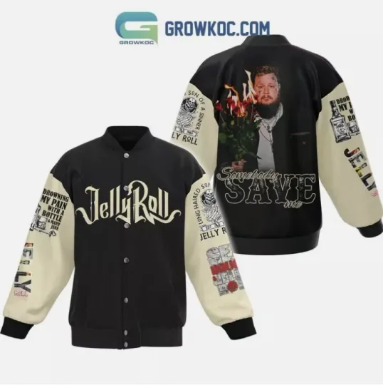 Jelly Roll Somebody Save Me Son Of The Sinner Baseball Jacket Gift For Christmas