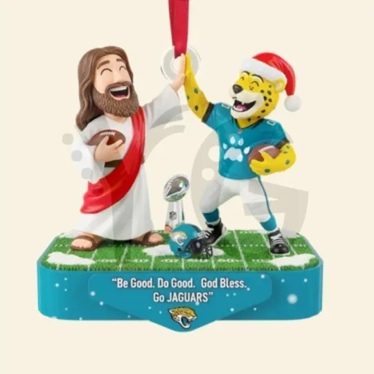 Discover Personalized Jacksonville Football Team Jaguars Christmas Ornament Gift Decor