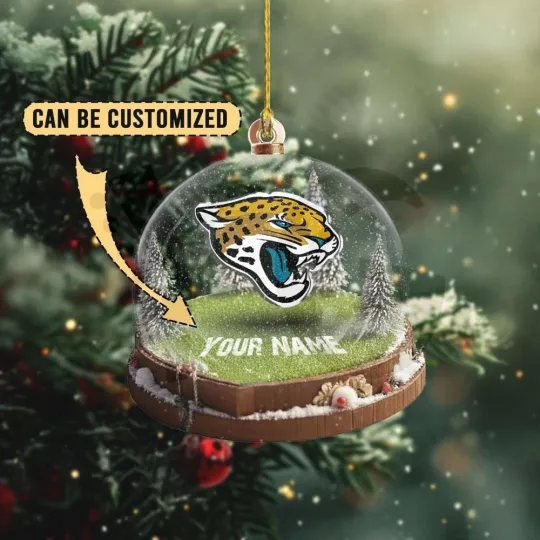 Discover Personalized Jacksonville Football Jaguarss Team Christmas Ornament Gift Decor
