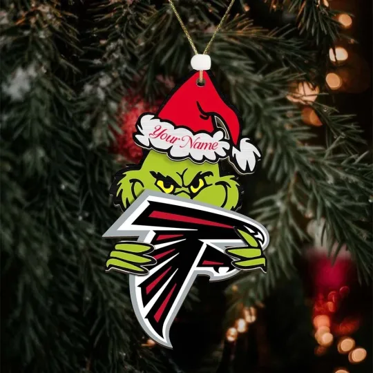 Discover Personalized Atlanta Football Team Falconss Christmas Ornament Gift Decor