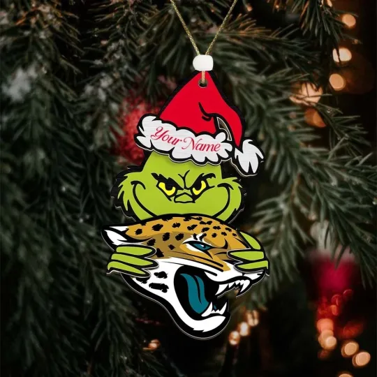 Discover Personalized Jacksonville Football Team Jaguarss Christmas Ornament Gift Decor