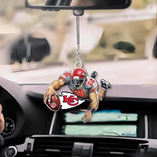 Discover Personalized Kansas City Football Team Chiefss Christmas Ornament Gift Decor