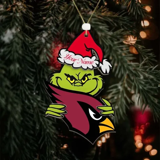 Discover Personalized Arizonna Football Team Cardinalss Christmas Ornament Gift Decor