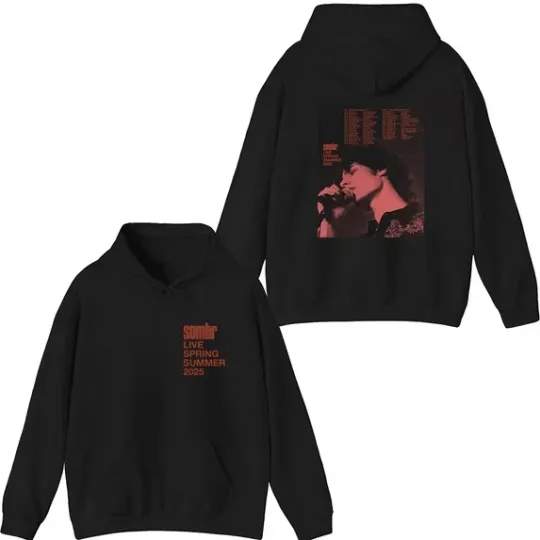 Discover Sombr Merch 2025 Tour Hoodie Unisex