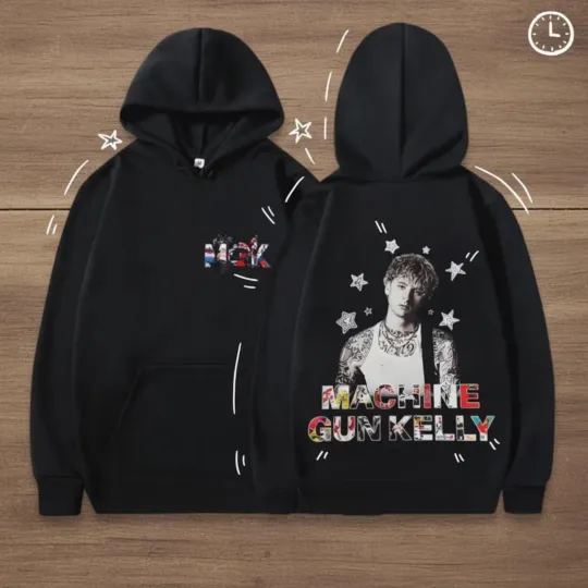 Machine Gun Kelly Lost American Tour MGK Merch  90s Grunge Sweatshirt  Hoodie
